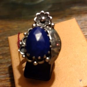 New Sterling silver Lapis Lazuli Ring Size 8.5 💍